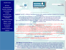 Tablet Screenshot of marinecorrosionforum.org